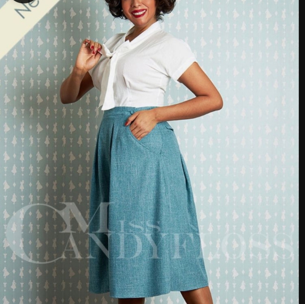 Miss Candyfloss wide leg culottes/shorts.